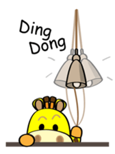 Ginger The Giraffe sticker #1511411