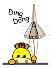 Ginger The Giraffe sticker #1511411