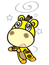 Ginger The Giraffe sticker #1511412