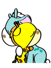 Ginger The Giraffe sticker #1511417