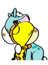 Ginger The Giraffe sticker #1511417