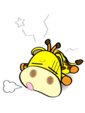 Ginger The Giraffe sticker #1511421