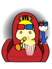 Ginger The Giraffe sticker #1511423