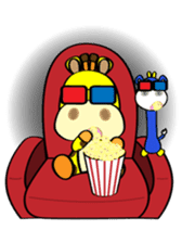 Ginger The Giraffe sticker #1511423