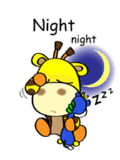 Ginger The Giraffe sticker #1511425