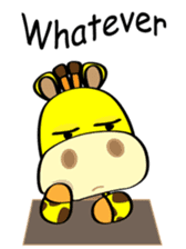 Ginger The Giraffe sticker #1511437