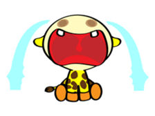 Ginger The Giraffe sticker #1511440