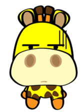 Ginger The Giraffe sticker #1511447