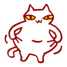 Hanko cats sticker #1512090
