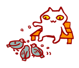 Hanko cats sticker #1512096