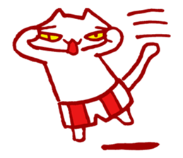 Hanko cats sticker #1512100