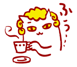 Hanko cats sticker #1512109