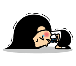 Female high school student "Satchan" sticker #1512169