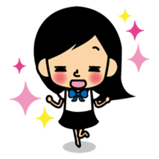 Female high school student "Satchan" sticker #1512172