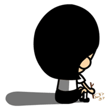 Female high school student "Satchan" sticker #1512179