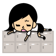 Female high school student "Satchan" sticker #1512182