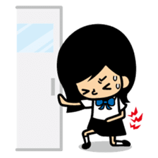 Female high school student "Satchan" sticker #1512185