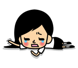 Female high school student "Satchan" sticker #1512186