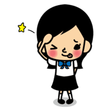 Female high school student "Satchan" sticker #1512189