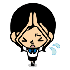 Female high school student "Satchan" sticker #1512190