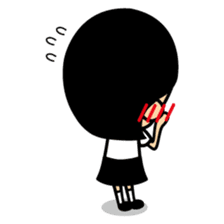 Female high school student "Satchan" sticker #1512204