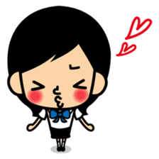 Female high school student "Satchan" sticker #1512207