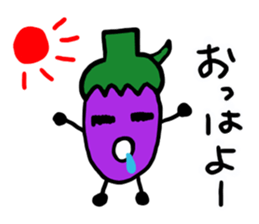 Ms.Eggplant sticker #1512208