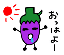 Ms.Eggplant sticker #1512208