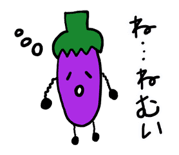 Ms.Eggplant sticker #1512212