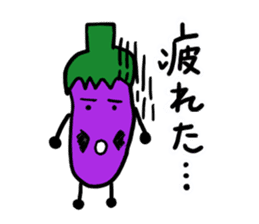 Ms.Eggplant sticker #1512215