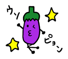 Ms.Eggplant sticker #1512226