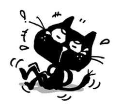 Black cat "Matton" Part2 English ver. sticker #1512609