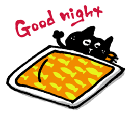 Black cat "Matton" Part2 English ver. sticker #1512619