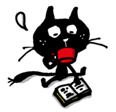 Black cat "Matton" Part2 English ver. sticker #1512629