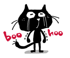 Black cat "Matton" Part2 English ver. sticker #1512632