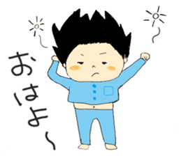 Boobbed hair sticker #1512959