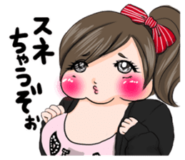 Kawaii Chubby Girl sticker #1513735