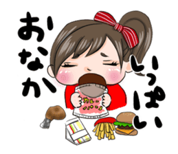 Kawaii Chubby Girl sticker #1513763