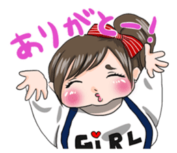 Kawaii Chubby Girl sticker #1513766