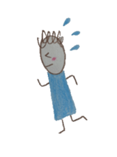 Dooding woman and man Ver2 sticker #1513894