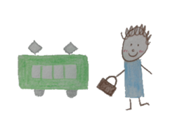 Dooding woman and man Ver2 sticker #1513896