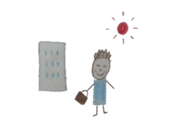 Dooding woman and man Ver2 sticker #1513898