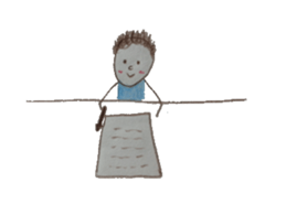 Dooding woman and man Ver2 sticker #1513902