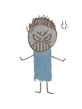 Dooding woman and man Ver2 sticker #1513906