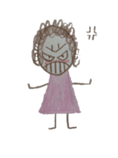 Dooding woman and man Ver2 sticker #1513907