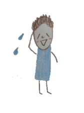 Dooding woman and man Ver2 sticker #1513908