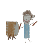 Dooding woman and man Ver2 sticker #1513918