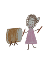 Dooding woman and man Ver2 sticker #1513919