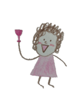 Dooding woman and man Ver2 sticker #1513921