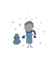 Dooding woman and man Ver2 sticker #1513924